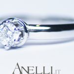 Anello Solitario 6 griffe 0,30 carati G-VS1 GIA