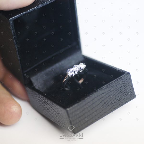 Anello Trilogy 0.90 D-IF GIA