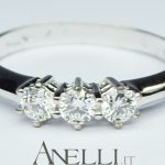 Anello Trilogy 0,36 carati E-VVS1