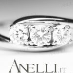 Anello Trilogy 0,60 carati E-VVS1