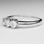 Anello Trilogy Diamanti 0,60 carati G-IF