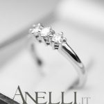 Anello Trilogy da fidanzamento 0,24 carati (G-VS1)