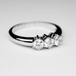 Anello con Diamanti Trilogy 0,50