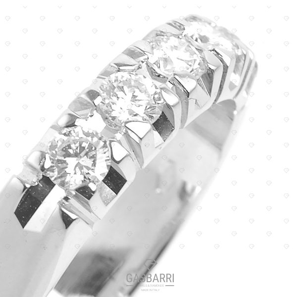 Anello fedina 0,50 ct. F-VVS1