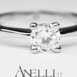 Solitario con Diamante 0,40 carati D-VVS1 GIA