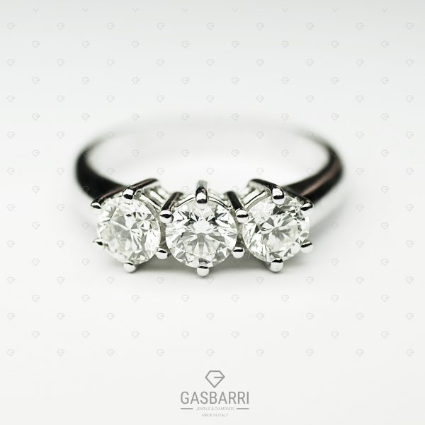 Trilogy 1 Carato D-IF certificato GIA