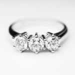 Trilogy 1 Carato D-IF certificato GIA