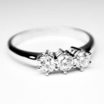 Trilogy con Diamanti 0.75 carati colore D purezza VVS1 GIA