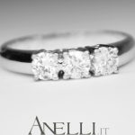 Trilogy con Diamanti F-IF (0,51 ct)