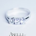 Anello 3 Diamanti 0.54 carati D-VVS1