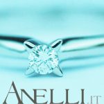 Anello Classico con Diamante di 0,15 carati (G-VS1)