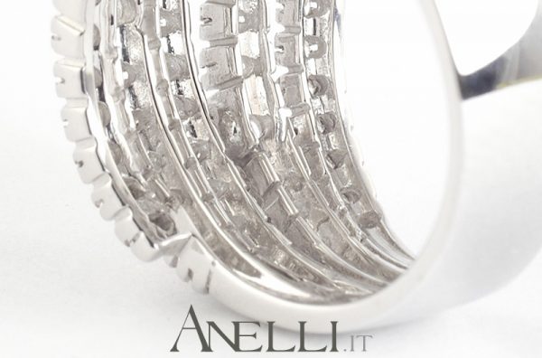 Anello con diamanti 2 ct.