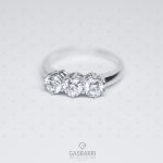 Anello con Diamanti Trilogy 0,50