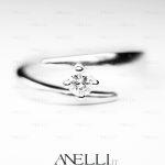 Anello Delfino 0.32 carati D-VVS1 GIA