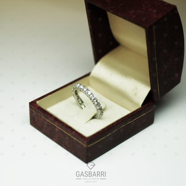 Anello fedina giro 1,50 ct. (Un carato e mezzo)