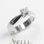 Anello in Platino con Diamante 0.40 carati D-IF GIA