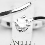 Anello Serpente 0.45 carati F-VS1