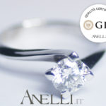 Anello Solitario 0,70 carati F-VS1 con GIA inclusa