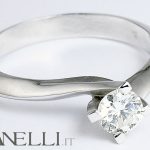 Anello Solitario Valentino 0,45 carati (F - Purissimo)