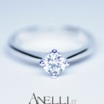 Anello Solitario Diamante 0,32 carati GIA