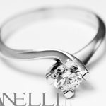 Anello Solitario Valentino 0,45 carati (F-VVS1)