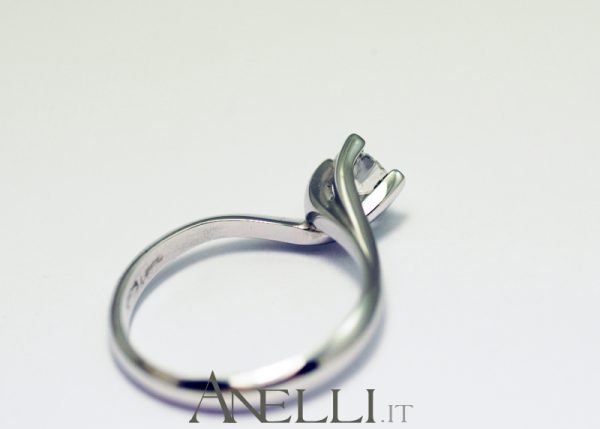 Anello Solitario Valentino 0,50 carati (F-VS1) GIA