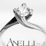 Anello Solitario Valentino 0,45 carati (G color - VS1)