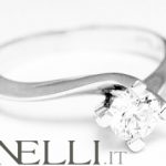 Anello Solitario Valentino 0,50 carati (F-VS1) GIA