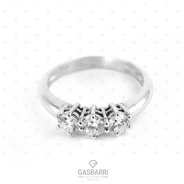 Anello trilogy 0,51 carati (F-VVS1)