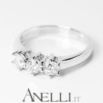 Anello trilogy 0,66 carati (F-IF)