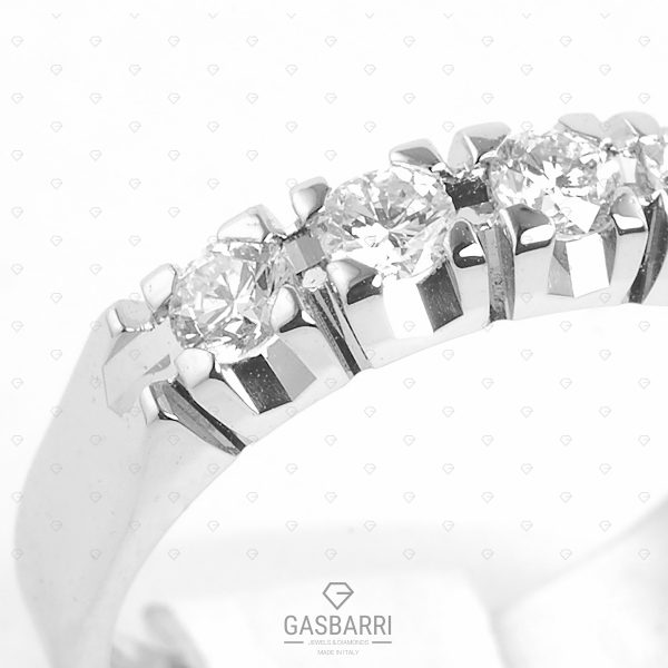 Fedina 5 diamanti 0,60 ct. F-VVS1