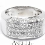 Anello pavè diamanti 1 carato