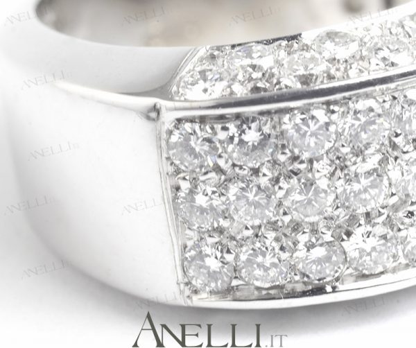 Anello pavè diamanti 1 carato