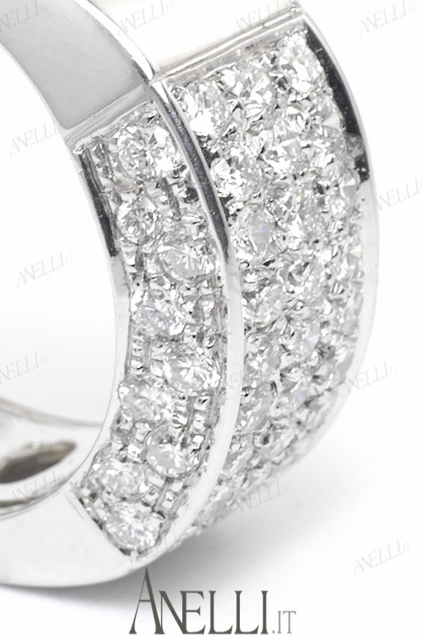 Anello pavè diamanti 1 carato