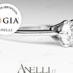 Solitario 1 Carato colore F purezza IF certificato GIA