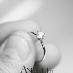 Solitario con Diamante 0.60 carati D-SI1 GIA