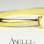 Solitario con Diamante 0.20 carati E-VVS1 GIA