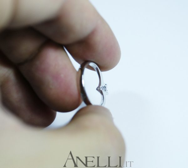 Solitario con diamante da 0,30 carati F-VVS1 GIA