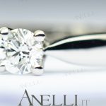 Solitario con Diamante da collezione 0.30 ct D-IF GIA