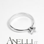 Anello solitario classico 0,40 carati G-VS1 GIA