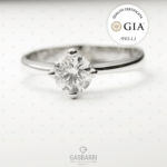 Solitario per Matrimonio 0.70 Carati con GIA inclusa