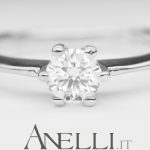 Solitario Classico a 6 Griffe 0,45 Carati F-VS1