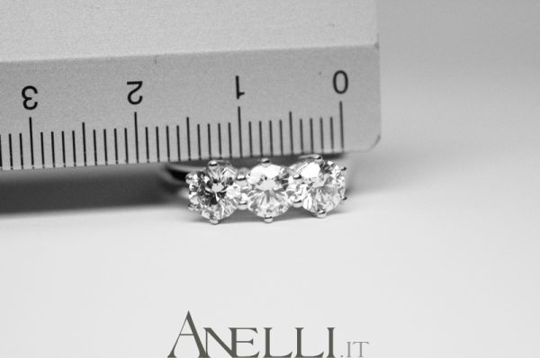 Trilogy 1,50 Carati con Diamanti colore D GIA