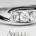 Trilogy di Diamanti 0.60 ct colore E purezza VS1