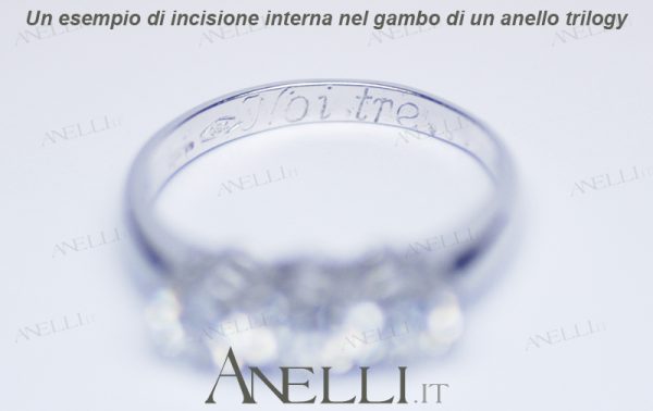 Anello Trilogy Classico 0,84 carati F-VS1 GIA