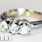 Anello trilogy 1,20 carati GIA