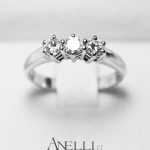 Trilogy in Oro bianco 0,30 carati G-VS1