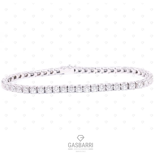 Bracciale Tennis con Diamanti 10 carati G-VS1