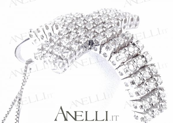 Ciondolo a Croce con Diamanti 1,035 carati