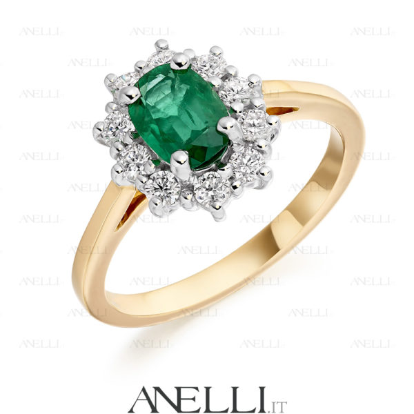 Anello Smeraldo 1.60 Carati
